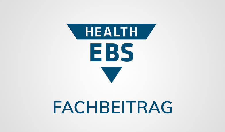 Aktueller Fachbeitrag der Health EBS